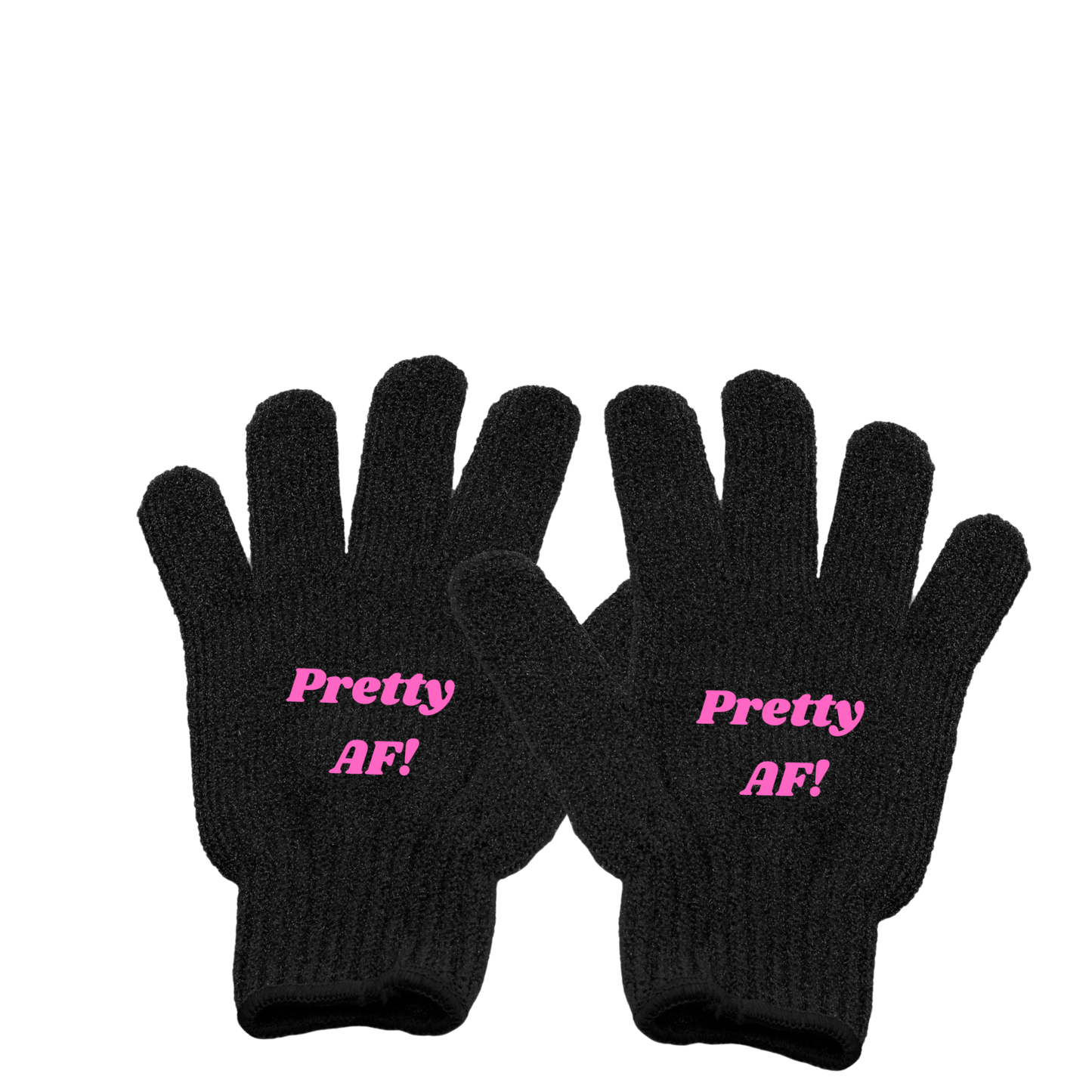 Pretty AF Exfoliating Gloves