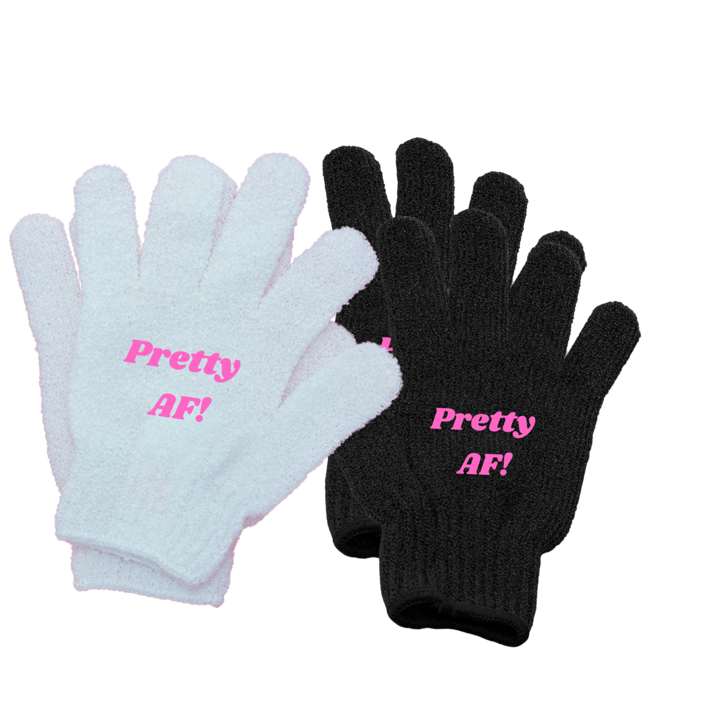 Pretty AF Exfoliating Gloves